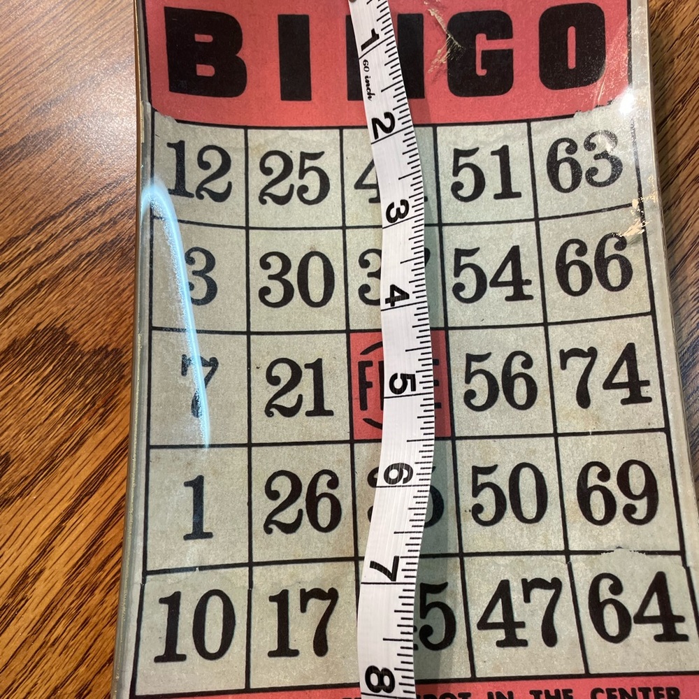 Bingo card dish or ashtray - Picture 4 of 6